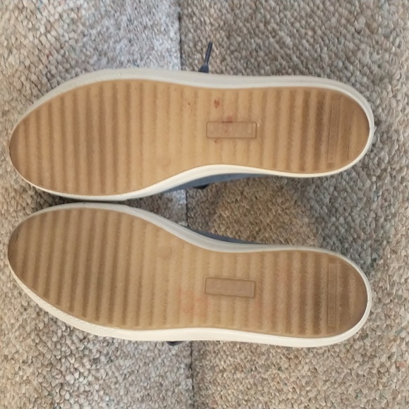 Hotter Brooke STD blue suede round toe lace up oxford sneakers 7 EU 38 - Picture 5 of 5